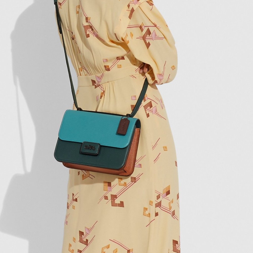 NEW COACH Alie Shoulder Bag in Colorblock